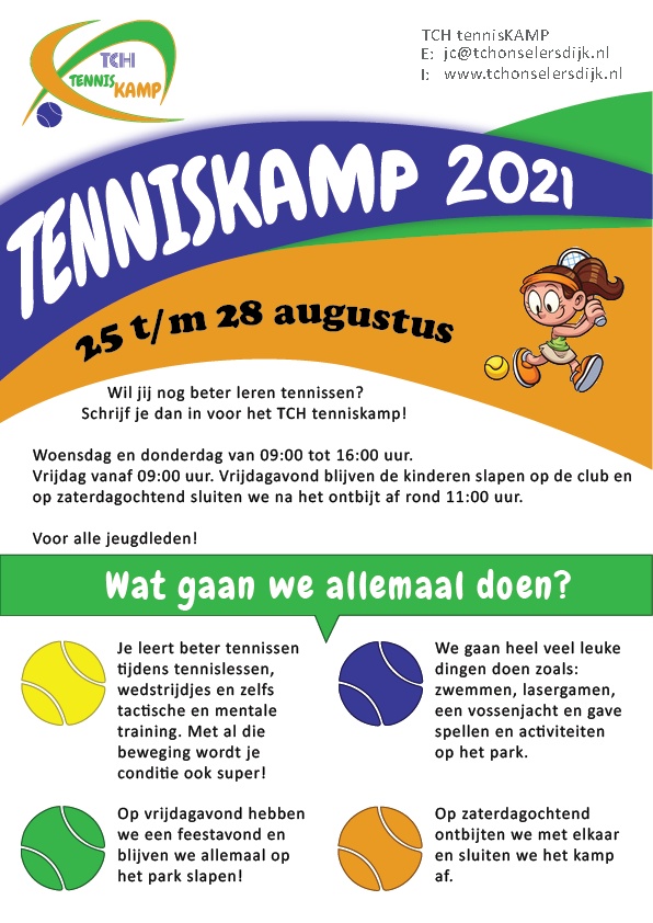 Tenniskamp website